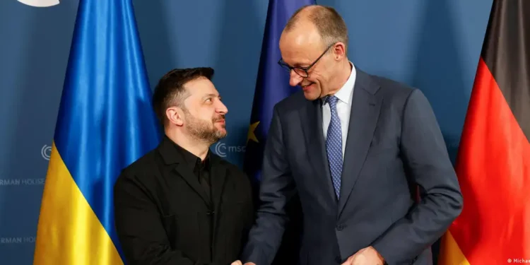 Мерц, Стармер, Рютте нар Зеленскийтэй хэлэлцээ хийв