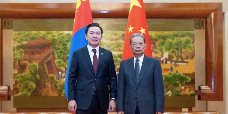 УИХ-ын дарга Н.Учрал БХАТИХ-ын Байнгын хорооны дарга Жао Лөжитэй уулзаж, хэлэлцээ хийв