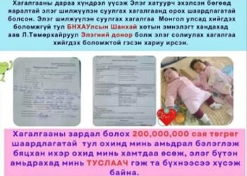 Бяцхан зүрхэнд амьдрал бэлэглэцгээе!