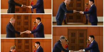 Хавсран суух Элчин сайд нар Итгэмжлэх жуух бичгээ өргөн барилаа